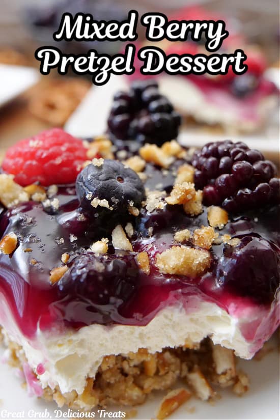 Layered Berry Pretzel Delight: The Ultimate Sweet & Salty Treat